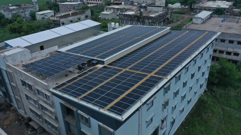 site photo — school rooftop